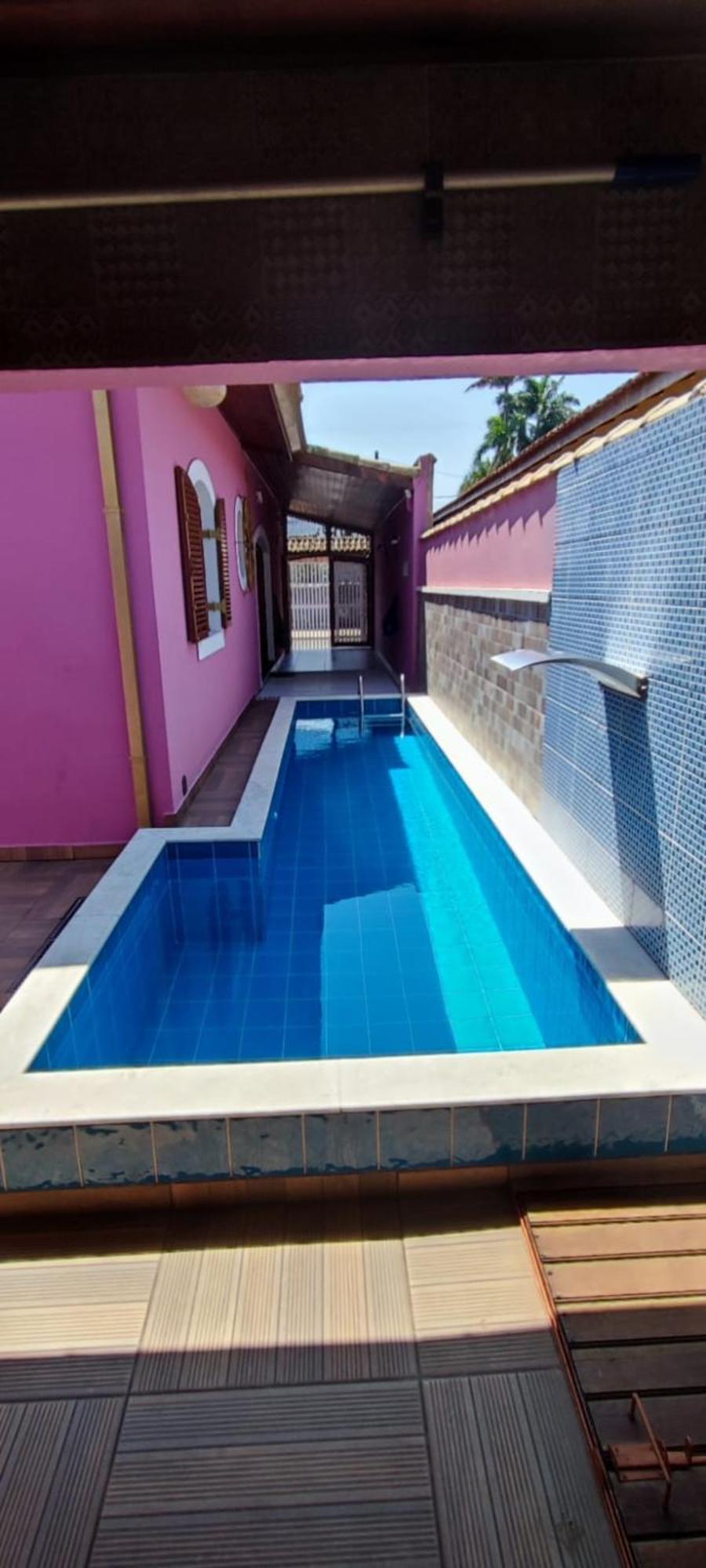 Casa Rosa De Peruibe - Casa De Temporada 3 Dormitorios, 10 Hospedes, Piscina, Wi-Fi, Netflix, 800 Metros Da Praia 외부 사진